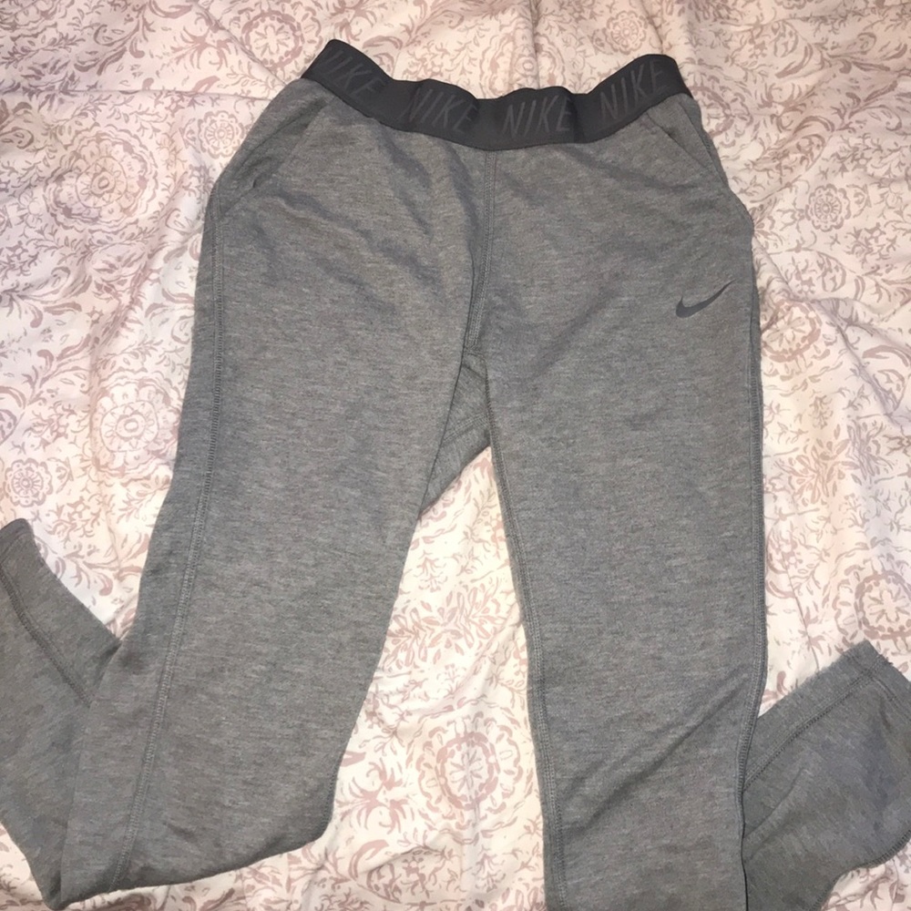 Nike dry fit cropped sweats